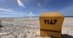 Langeoog: Südseestrand im Wattenmeer - Strandkorb