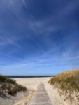 Langeoog: Südseestrand im Wattenmeer - Strandblick